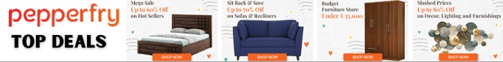 Online Furniture Shopping Store: Shop Online in India for Furniture, Home Decor, Homeware Products only at Pepperfry.com